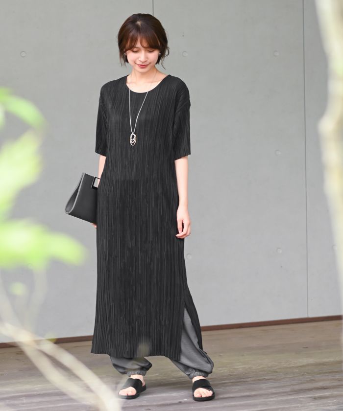 シャーメインワンピース シャギーセットニットワンピース｜WOMEN｜250HAB73-588I｜AZUL