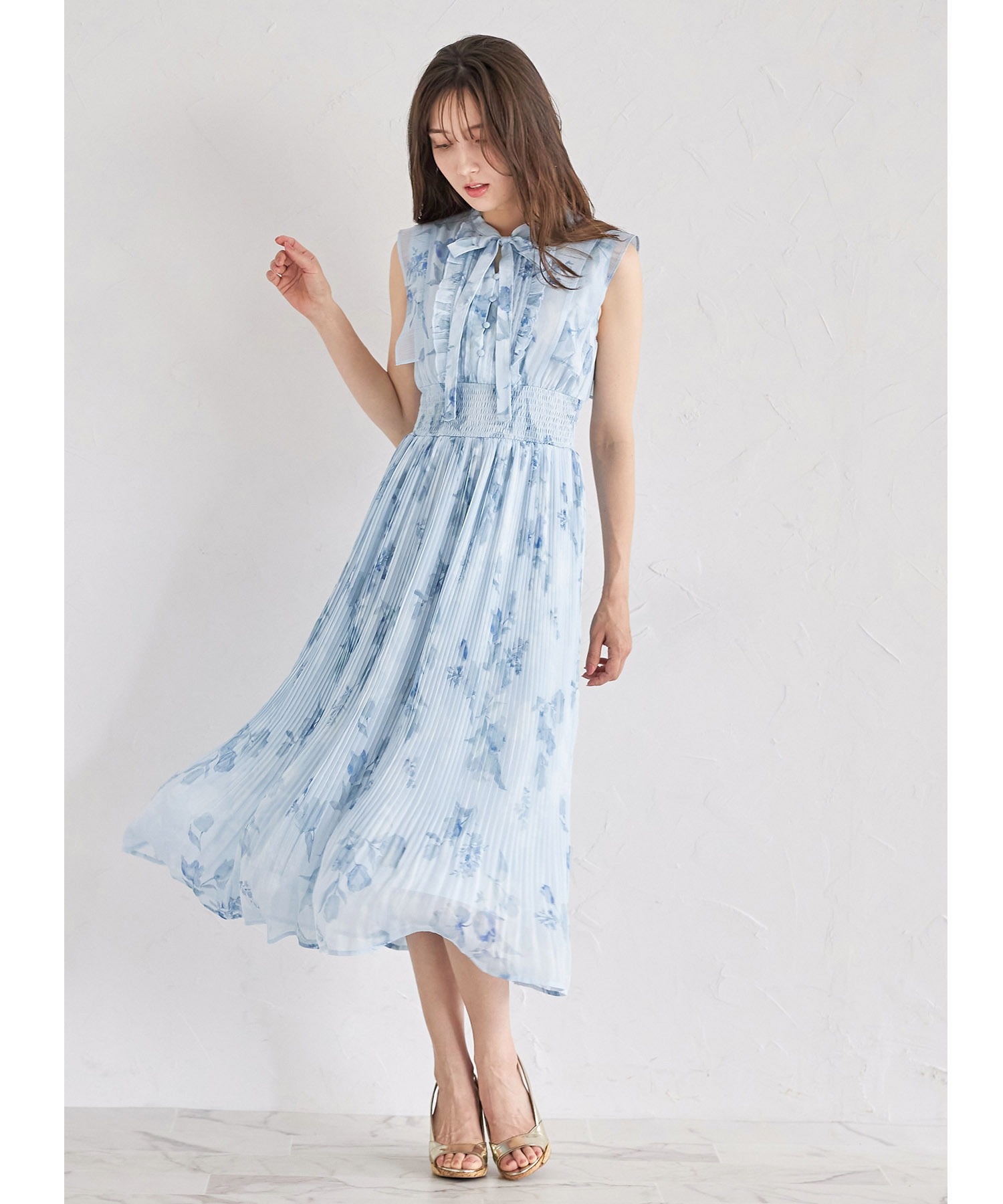 トッコクローゼット tocco closet リボン付きウエスト