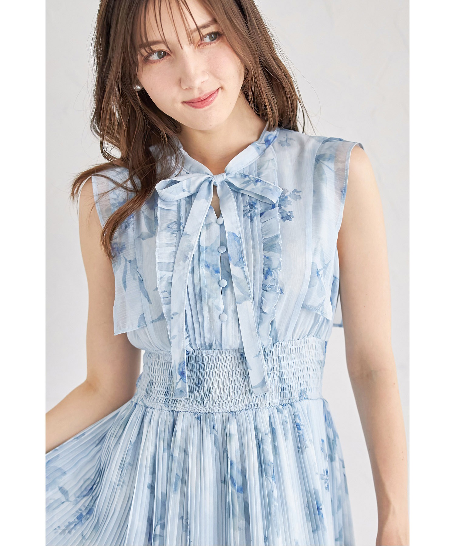 トッコクローゼット tocco closet リボン付きウエスト