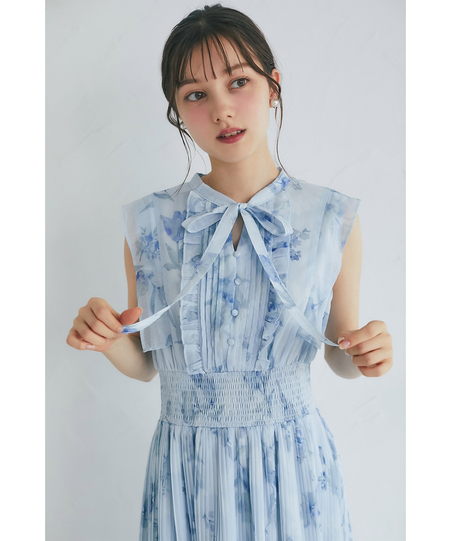 トッコクローゼット tocco closet リボン付きウエスト