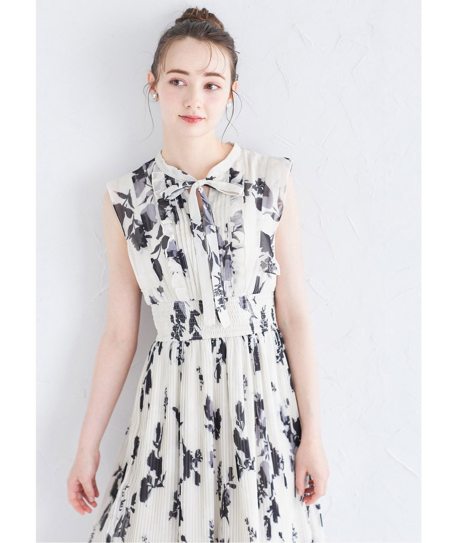トッコクローゼット tocco closet リボン付きウエスト