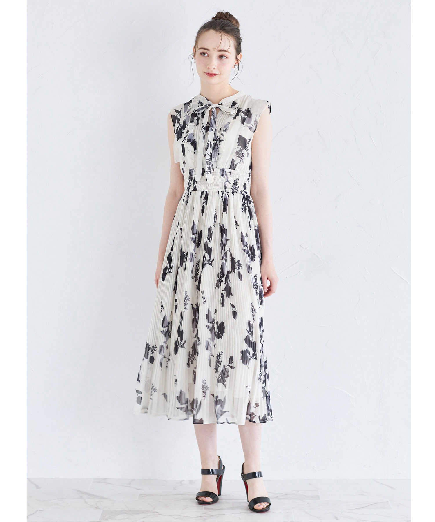 トッコクローゼット tocco closet リボン付きウエスト