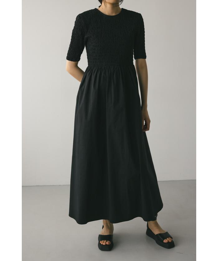 セール 30%OFF】シャーリングギャザーワンピース(506531405