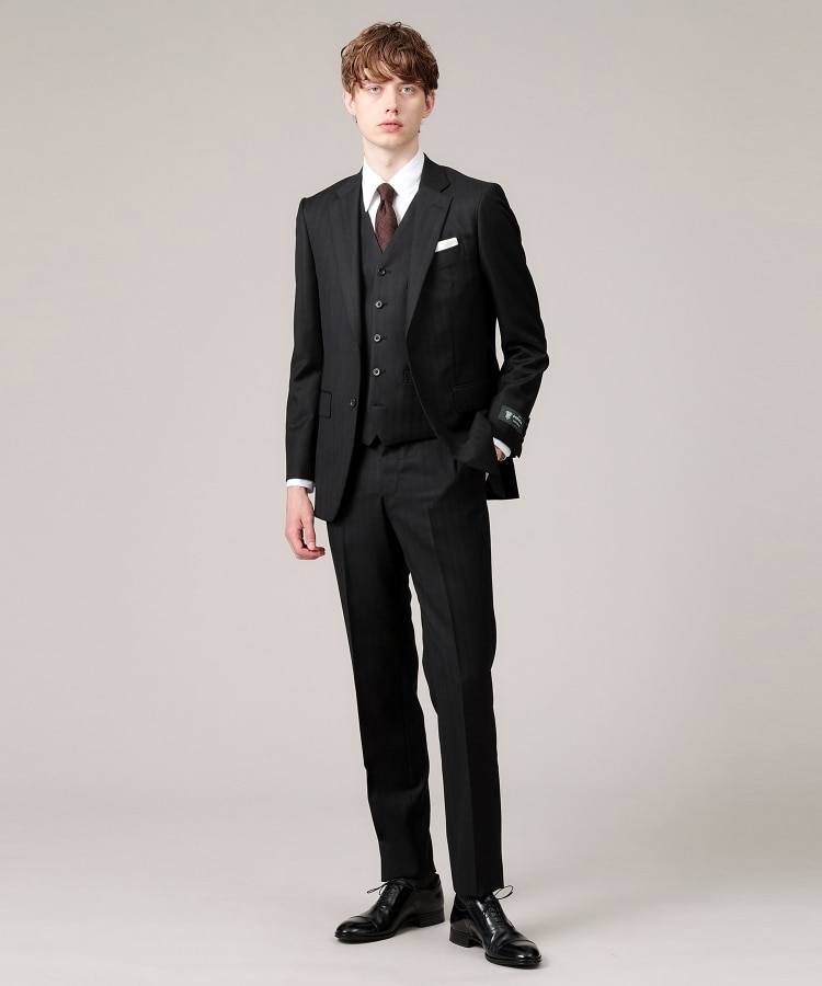 DORMEUIL】オルタネートストライプ スーツ（スーツセット