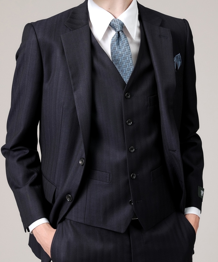 セール】【DORMEUIL】オルタネートストライプ スーツ(506528804