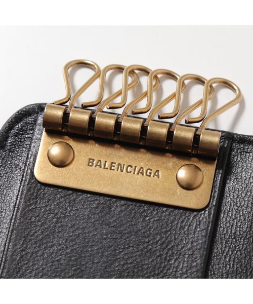 BALENCIAGA キーケース 639820 1IZIM 6連 キーリング付き BALENCIAGA キーケース 639820 1IZIM 6連 キーリング付き