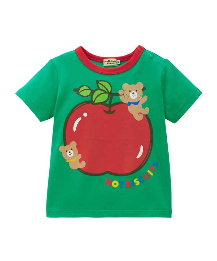 大幅値下げ⭐ミキハウス⭐NOT BISCUIT フルーツ柄⭐100cm⭐新品 セール】フルーツモチーフ 半袖Tシャツ(506007180) | ミキハウス