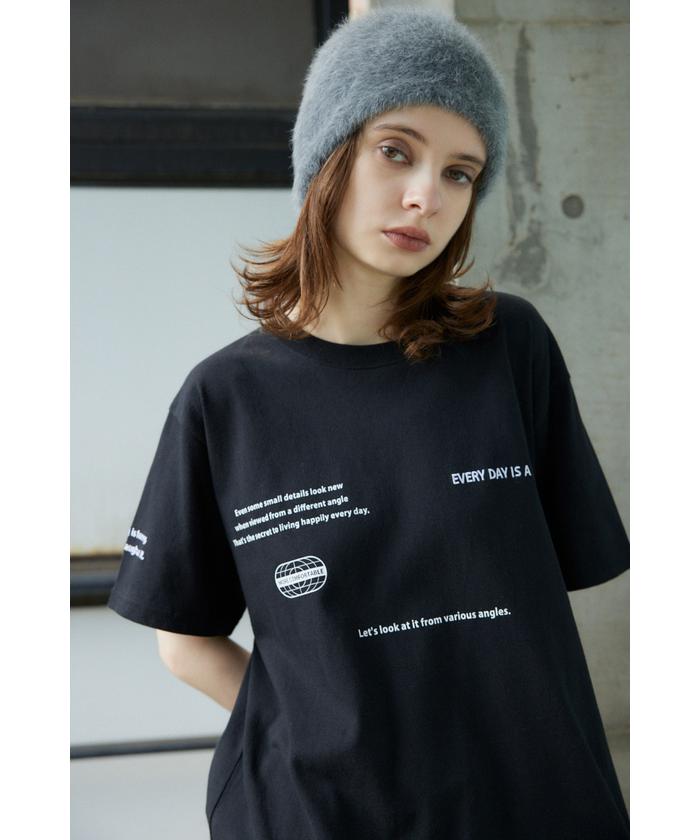 セール 20%OFF】RANDOM LOGO PRINT Tシャツ(506548478) | スライ