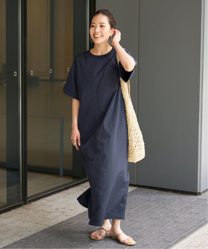ワンピース 半袖 シンプル ワンポイント ベーシック L3191 ワンピース シンプル半袖カットソーワンピース : ZOZOTOWN Yahoo