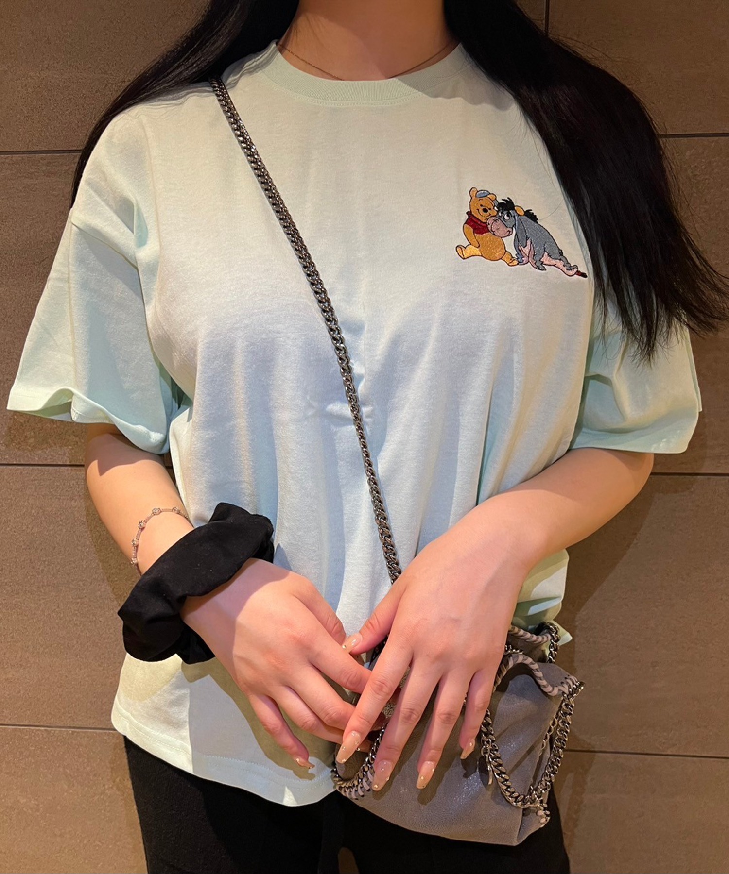 DISNEY/ディズニー&PIXAR/ピクサー】天竺ワンポイント刺繍半袖