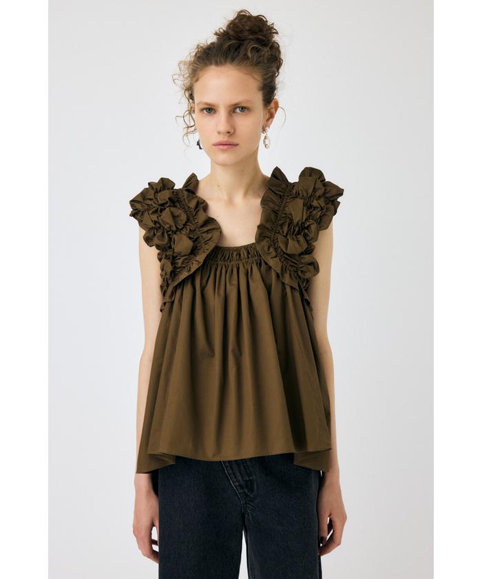 SHOULDER FRILLS トップス(506554970) | マウジー(moussy) - d SHOULDER FRILLS トップス(506554970) | マウジー(moussy) - d