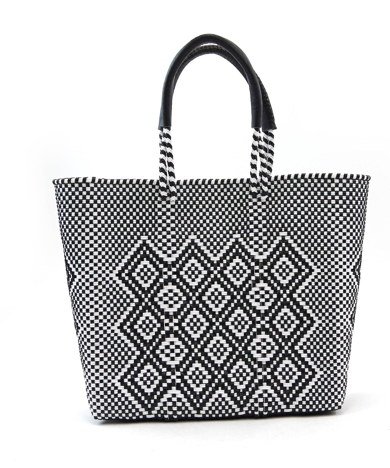 セール】ウーヴン WOVEN メルカドバッグ ミドルトート bk－bag