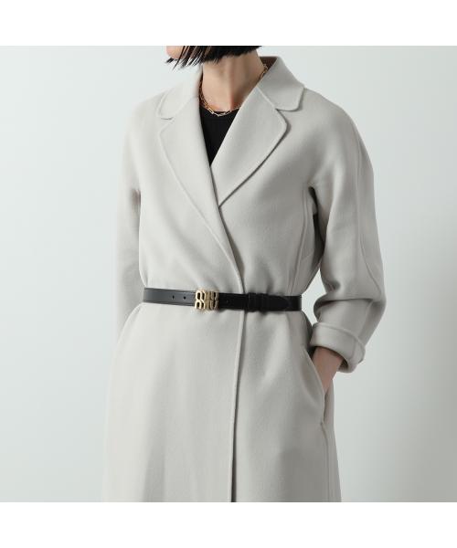 MIUMIU ベルト 5CC565 2AIX レザー メタルロゴバックル MIUMIU ベルト 5CC565 2AIX レザー メタルロゴバックル