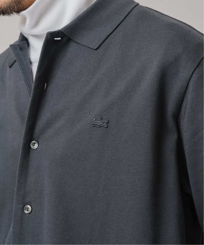 セール 30%OFF】LACOSTE (ラコステ) 別注 フルオープン ロングスリーブポロシャツ(506563917) |  エディフィス(EDIFICE) - d fashion