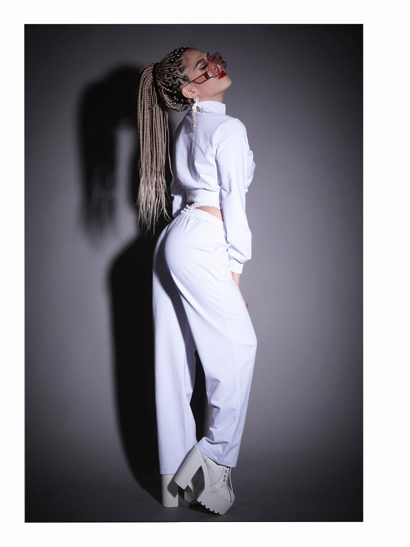 glamb ベロアジャージトップス&ボトムス glamb Velour track jersey / ベロアトラックジャージー（A'GEM