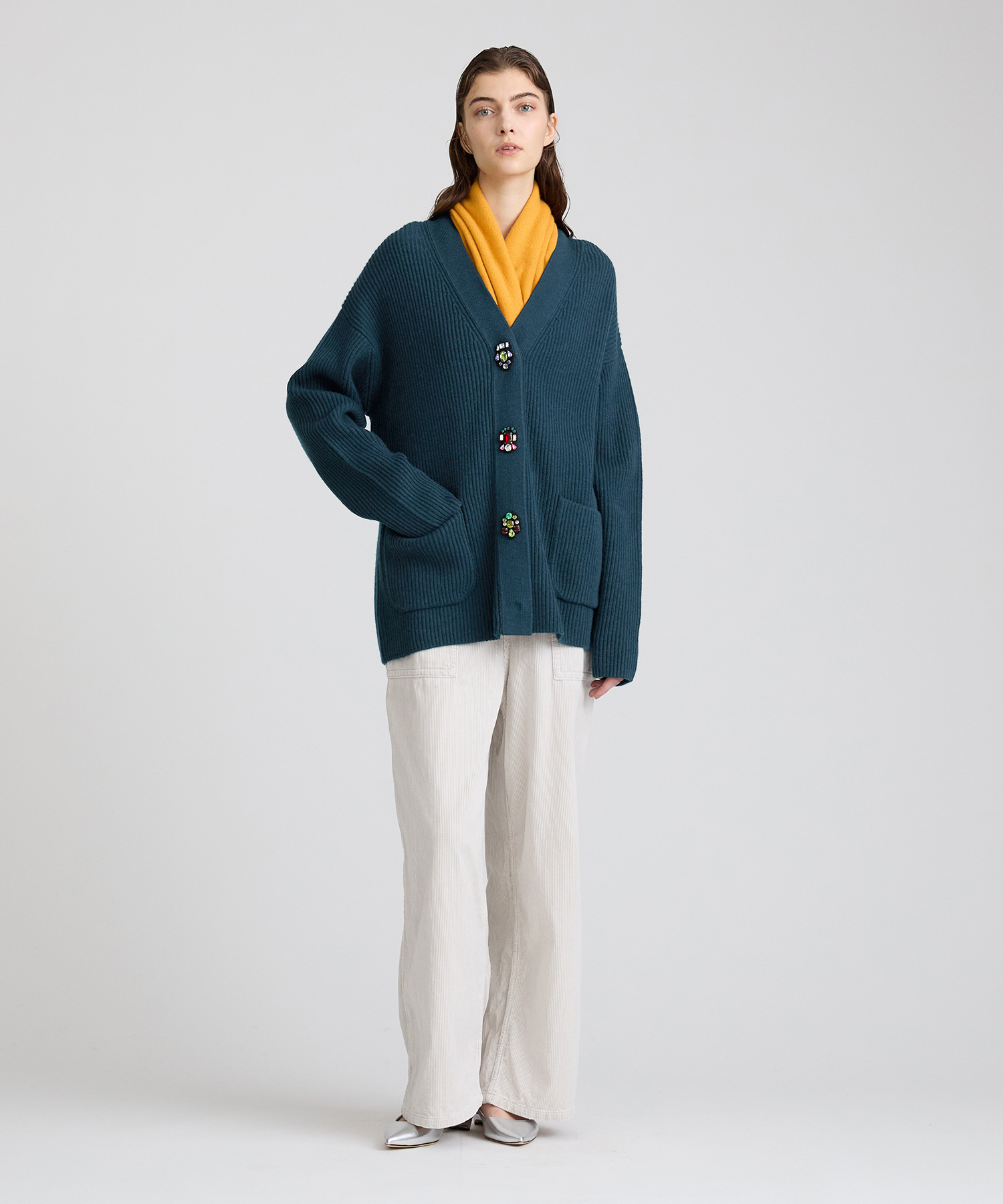 ASAUCE MELER / アソースメレTRIANGLE KNITス アソースメレASAUCE MELER モヘヤウール トライアングルニット