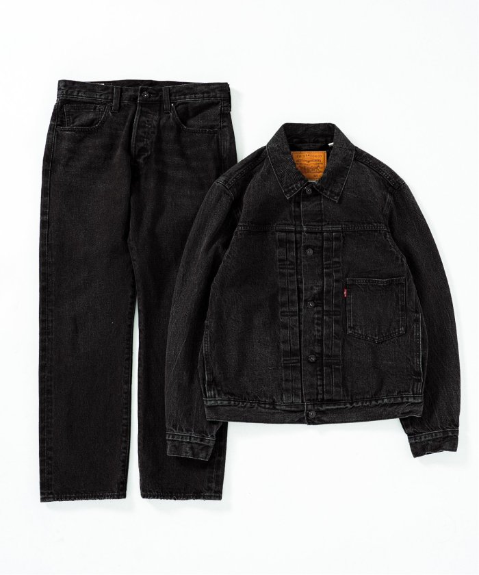 Levi's(リーバイス) 30th 別注 Type 1 Trucker Jacket BLACK Levi's(リーバイス) 30th 別注 Type 1 Trucker Jacket BLACK