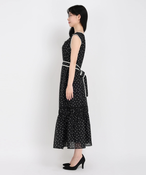 セール55%OFF】シアードット２ＷＡＹワンピース(506572439) | ストロベリーフィールズ(STRAWBERRY FIELDS) - d  fashion