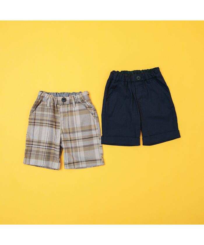 フリース、ハーフパンツセット yellowuni_jh-555