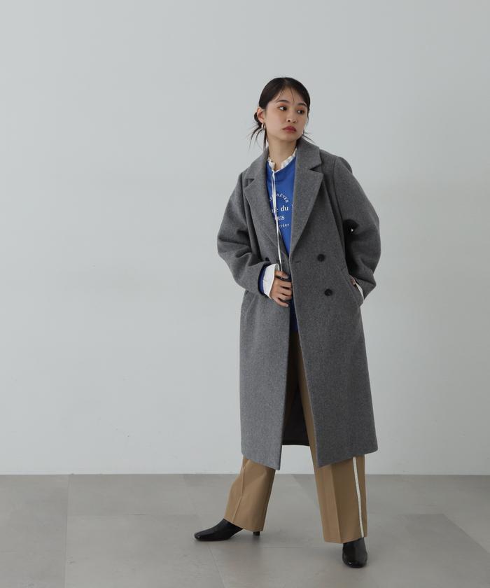 セール 10%OFF】インペリアルモッサダブルチェスターコート