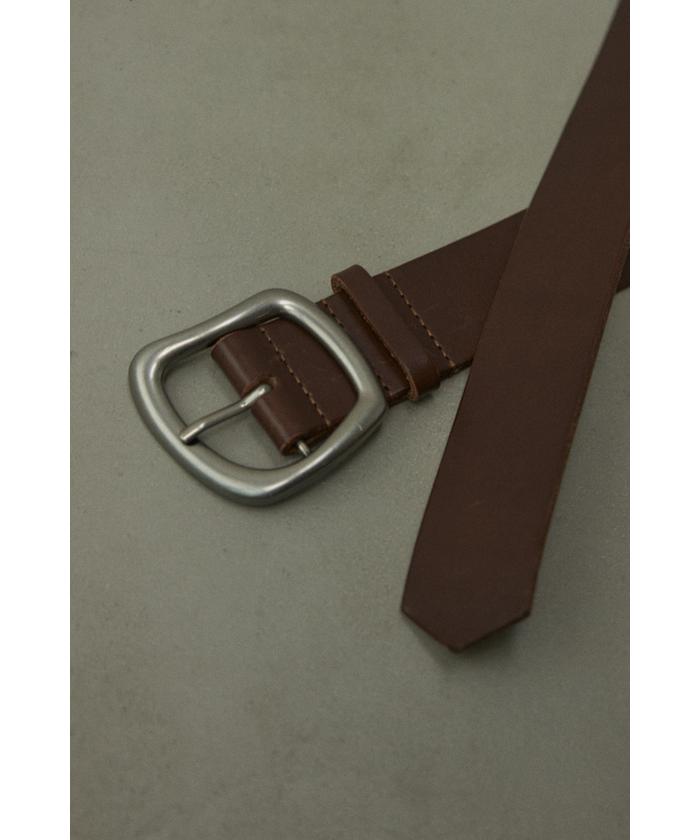 undulation buckle belt(506574130) | ブラックバイマウジー