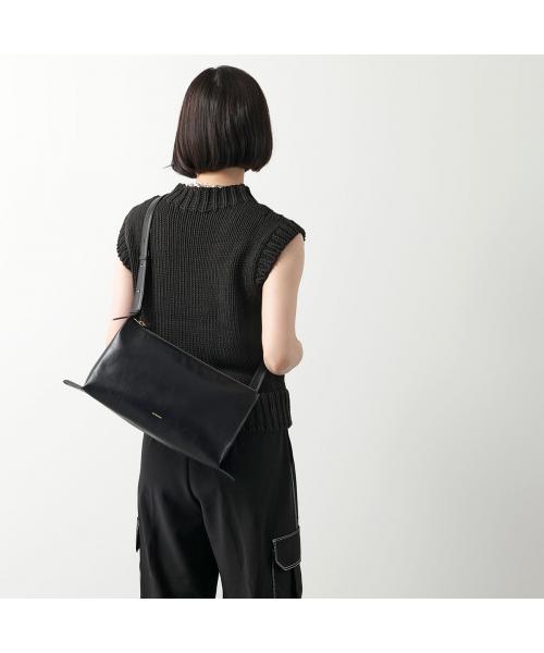 直営店☆JIL SANDER☆お洒落♪EMPIRE ロゴ レザー ハンドバッグ JIL SANDER ジルサンダー ハンドバッグ EMPIRE MD エンパイア