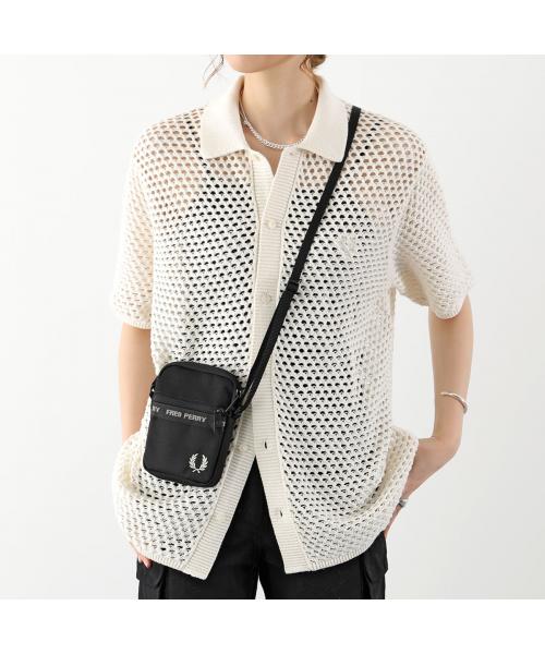 FRED PERRY ブラック ショルダーバッグ L7299 セール 12%OFF】FRED PERRY ショルダーバッグ Fred Perry Taped