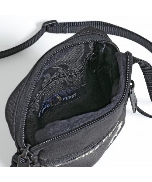 FRED PERRY ブラック ショルダーバッグ L7299 セール 12%OFF】FRED PERRY ショルダーバッグ Fred Perry Taped