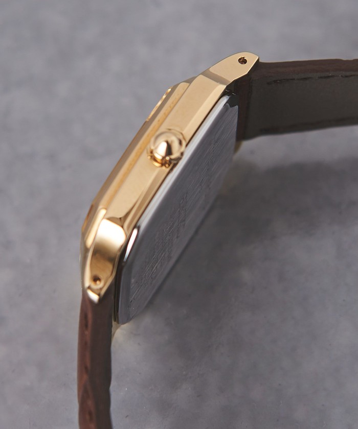 SEIKO United Arrows ステンレス時計 別注】＜SEIKO＞スクエア メタル 腕時計