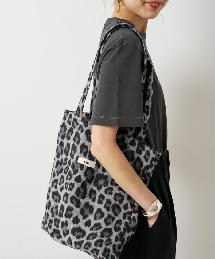オリジナル & Spick * ウーア / Uhr Span Bag(506587189 Tote 別注LEOPARD バッグ