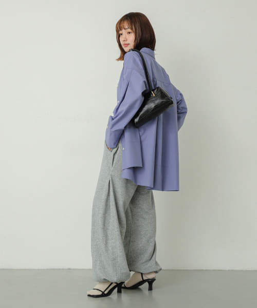 セール 50%OFF】チュニックルーズシャツ(506587727) | センス