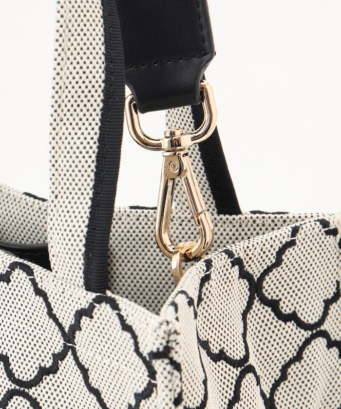 CHECKER CLOVER EMBROIDERY MINI ミニバッグ(506471631) | TOCCA