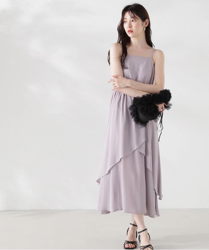 美品　ゴスロリ　ジャンパーワンピース　CLUB BODY LINE ローズ リボン付きギャザーワンピース | PROPORTION BODY DRESSING