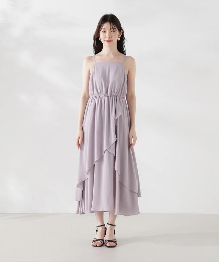 Katie　ケイティ　レース　キャミワンピース　ピンク　フリーサイズ　日本製 Katie ケイティ レース キャミワンピース ピンク フリーサイズ