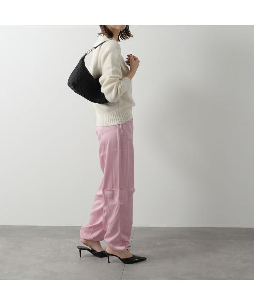 GANNI バッグ BUTTERFLY MEDIUM POUCH SATIN A5217 5893