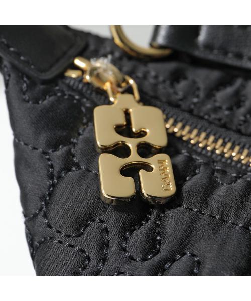 GANNI バッグ BUTTERFLY MEDIUM POUCH SATIN A5217 5893