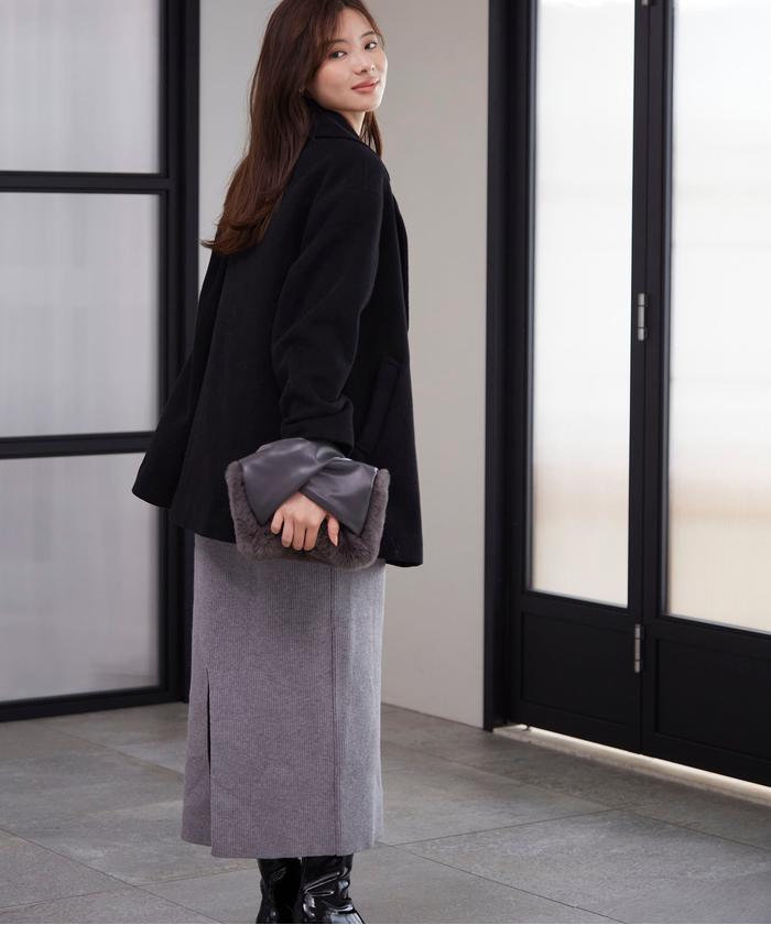セール】Aラインミドルコート 24AW(506590311) | プロポーション