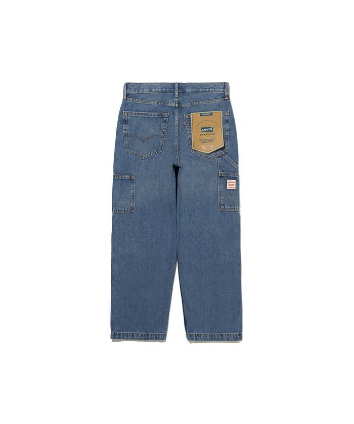 Levi's568 ルーズストレート ダブルニーインディゴ Levi's｜568(TM) ルーズストレート ダブルニー ミディアム
