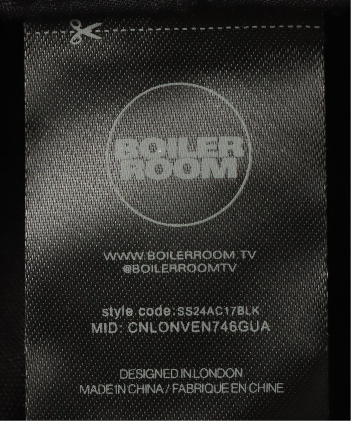 BOILER ROOM / ボイラールーム BUCKET HAT DRAWCORD(506597079