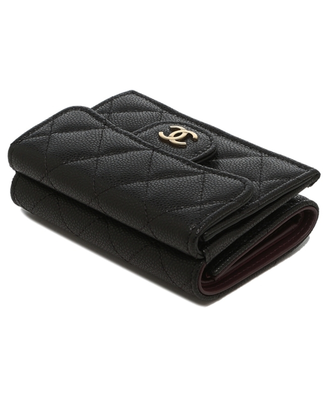 クーポン】シャネル CHANEL 三つ折り財布 マトラッセ ゴールド クーポン】シャネル CHANEL 三つ折り財布 マトラッセ ゴールド