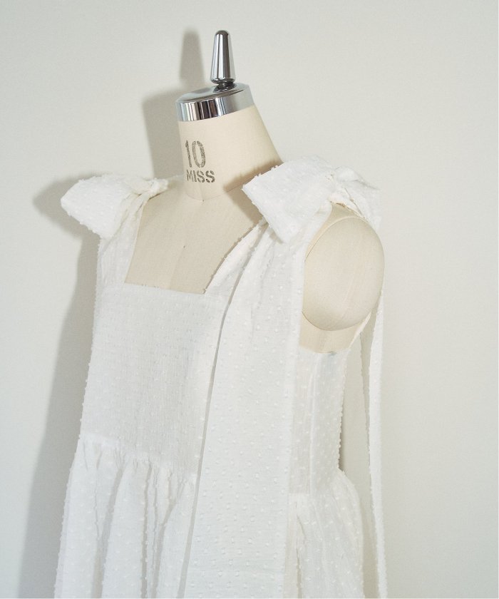 SISTER JANE/シスター ジェーン】 Horseback Bow Mini Dress