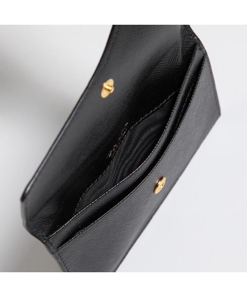 【VIPセール】PRADA プラダ レディース カードケース 1MF027 セール】PRADA カードケース 1MF027 QHH サフィアーノレザー