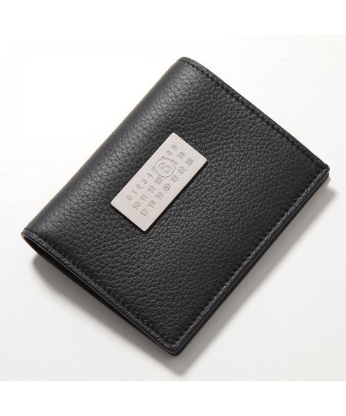 セール】MM6 二つ折り財布 SA5UI0015 P5691 レザー ミニ財布 セール】MM6 二つ折り財布 SA5UI0015 P5691 レザー ミニ財布