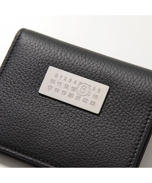 セール】MM6 二つ折り財布 SA5UI0015 P5691 レザー ミニ財布 セール】MM6 二つ折り財布 SA5UI0015 P5691 レザー ミニ財布