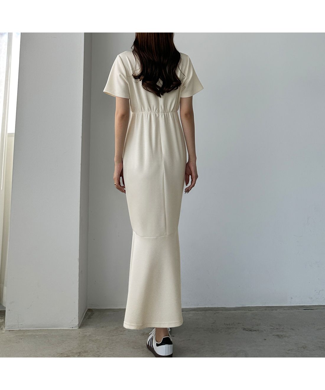 ルエレ Louere Louere ストレッチカットマーメイドワンピース