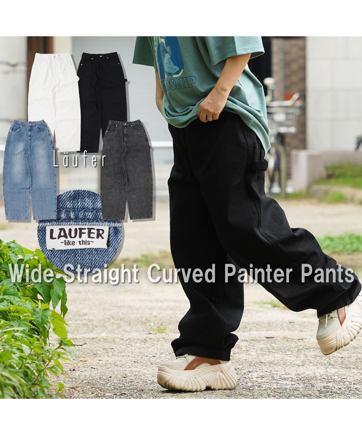 ワンフォークロージング 1111clothing ペインターパンツ メンズ ワンフォークロージング 1111clothing ペインターパンツ メンズ