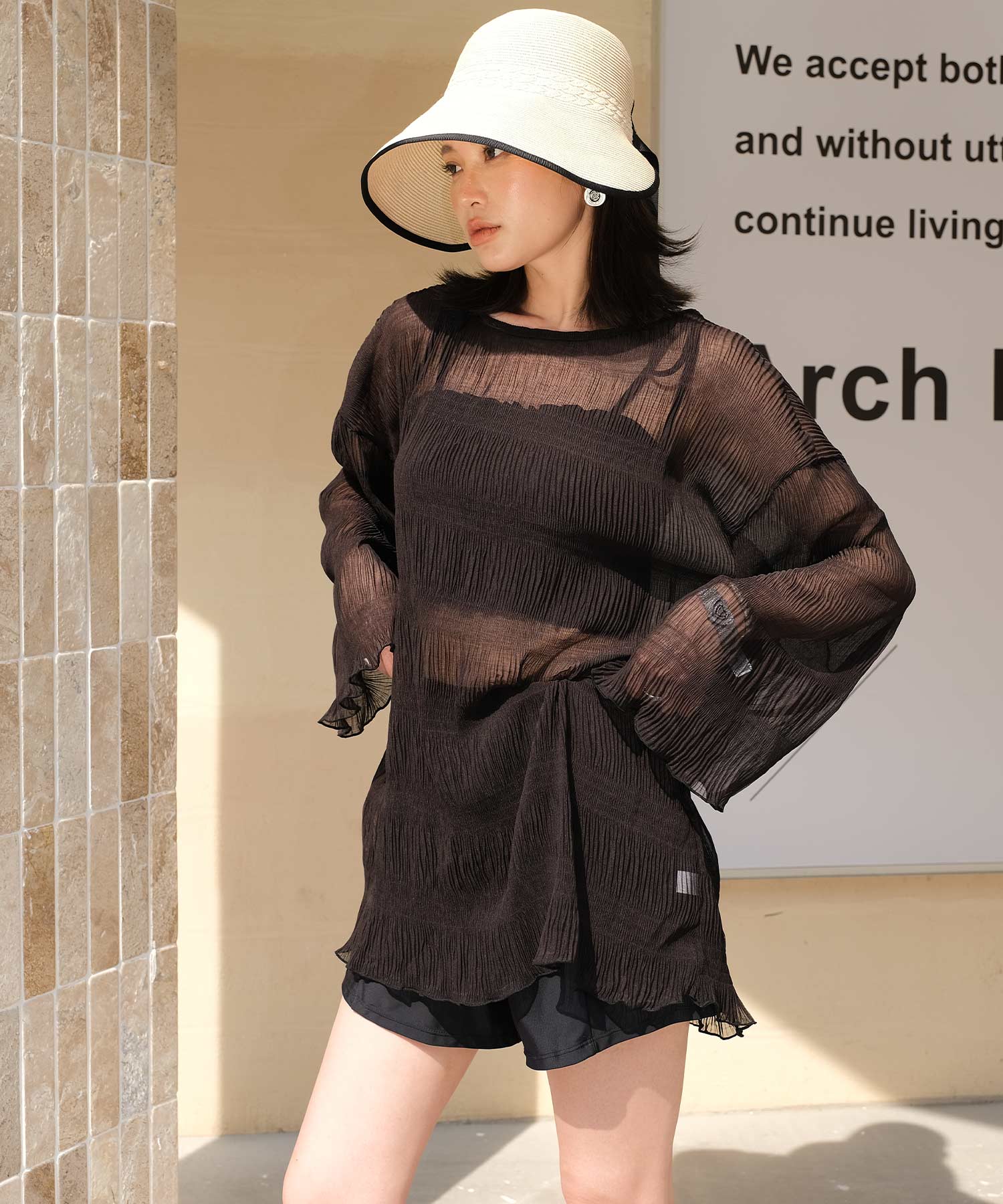 セール】オシャレボ OSYAREVO 【ネット限定】シアートップス付き