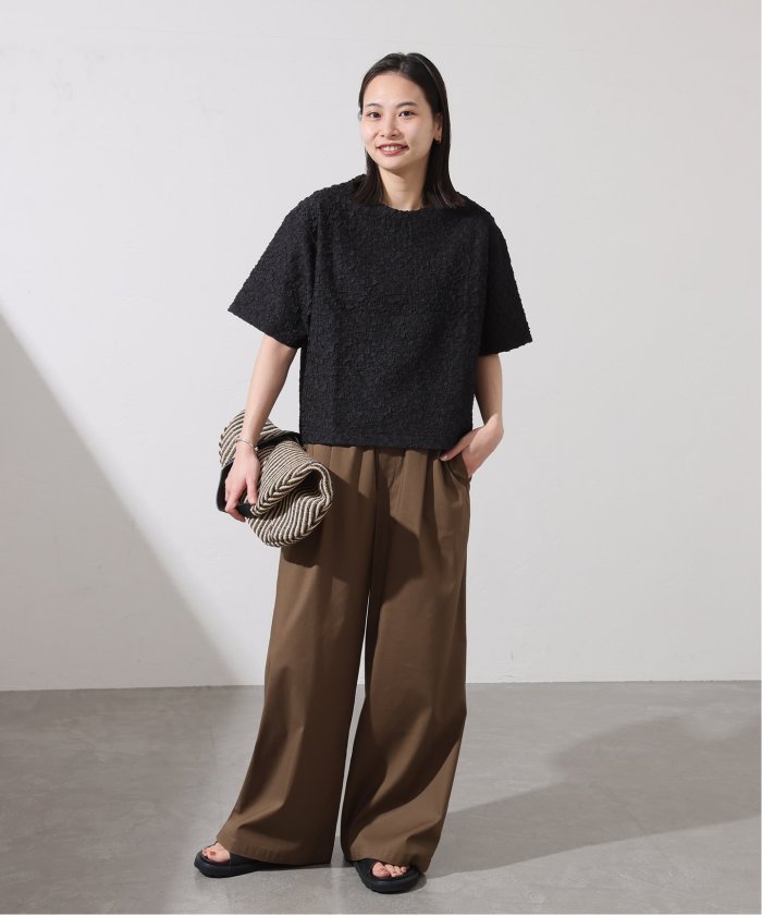セール 30%OFF】《WEB限定追加3》シャーリングハーフスリーブT