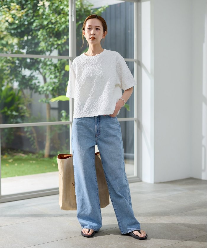 セール 30%OFF】《WEB限定追加3》シャーリングハーフスリーブT