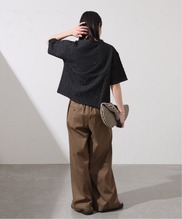 セール 30%OFF】《WEB限定追加3》シャーリングハーフスリーブT